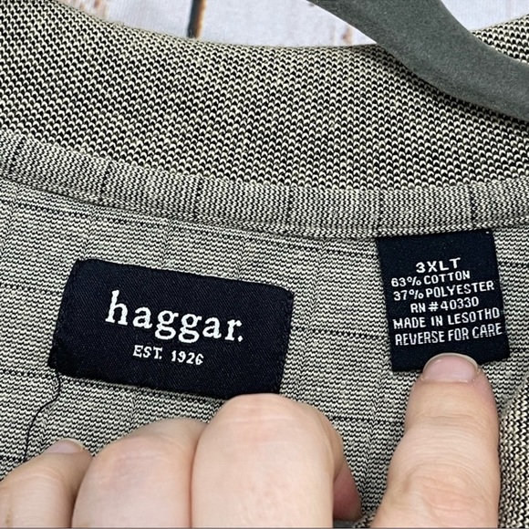 Haggar, Tan Polo Shirt, Size 3XLT. In excellent condition! - Picture 3 of 5
